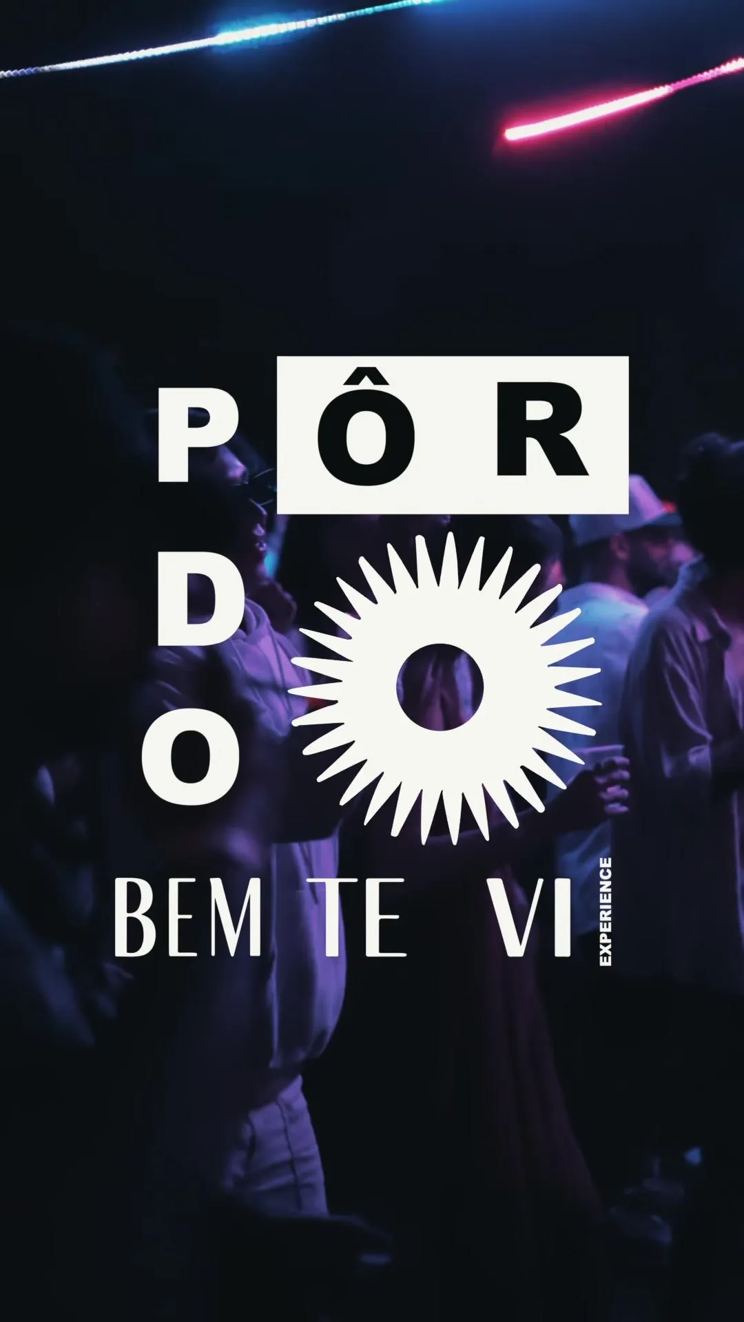 Afiche de Por Dö Sol, 7 de diciembre 2024, publicado en el Instagram de Bem Te Vi